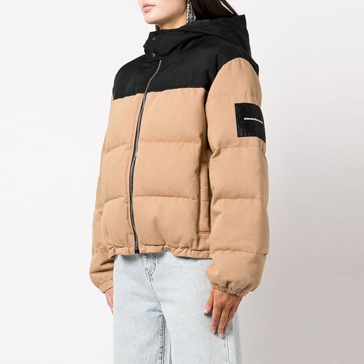 Alexander Wang Logo patch Puffer Jacket