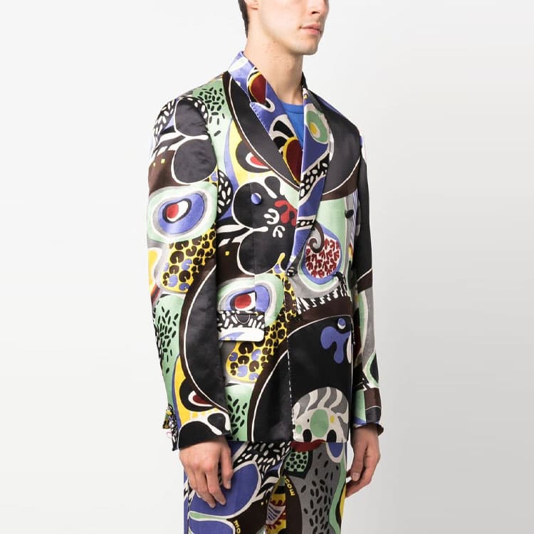 MOSCHINO Business Suits Black Moderate Business Suit