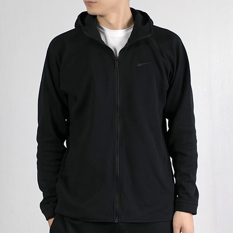 Nike Jackets Black Hooded Moderate Other