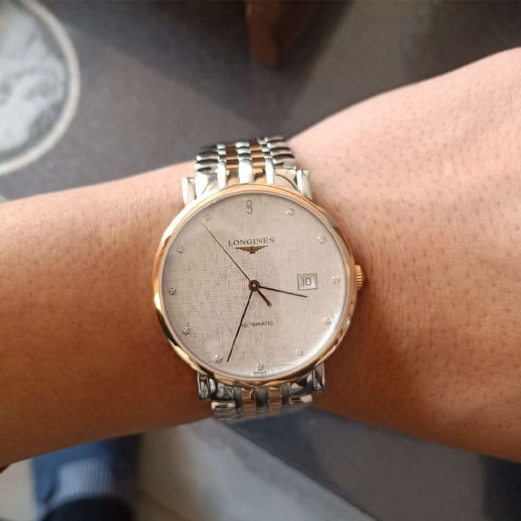 LONGINES Boya Collection Automatic Mechanical Movement Watch 39mm Mother of Pearl Color Watch Dial