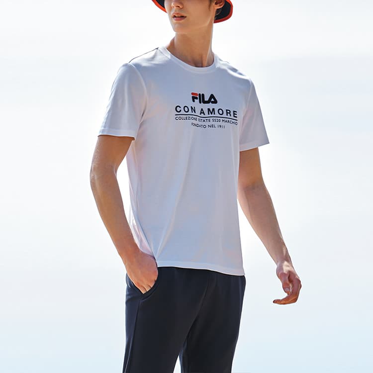 FILA T Shirt Standard White