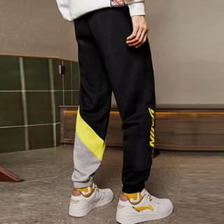 Li Ning Sports Collection Knitted Sweatpants Black