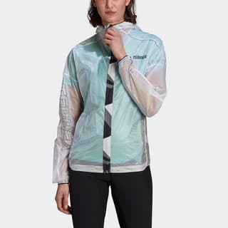 Adidas Sun Protection Clothing White Hooded Thin