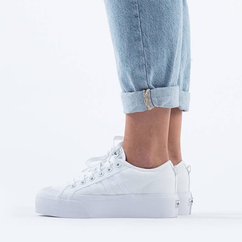 Adidas Originals Nizza Fabric White