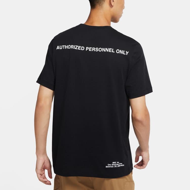 Nike SS22 Setin Sleeve TShirt Black