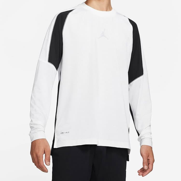 Jordan TShirts White Crew Neck Moderate Straight Fit