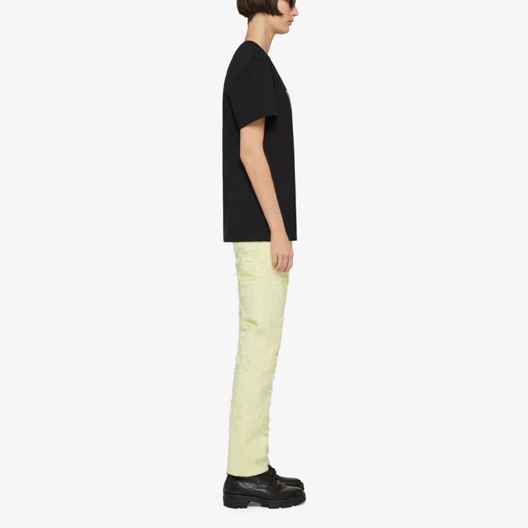 Givenchy TShirts Black Crew Neck Moderate