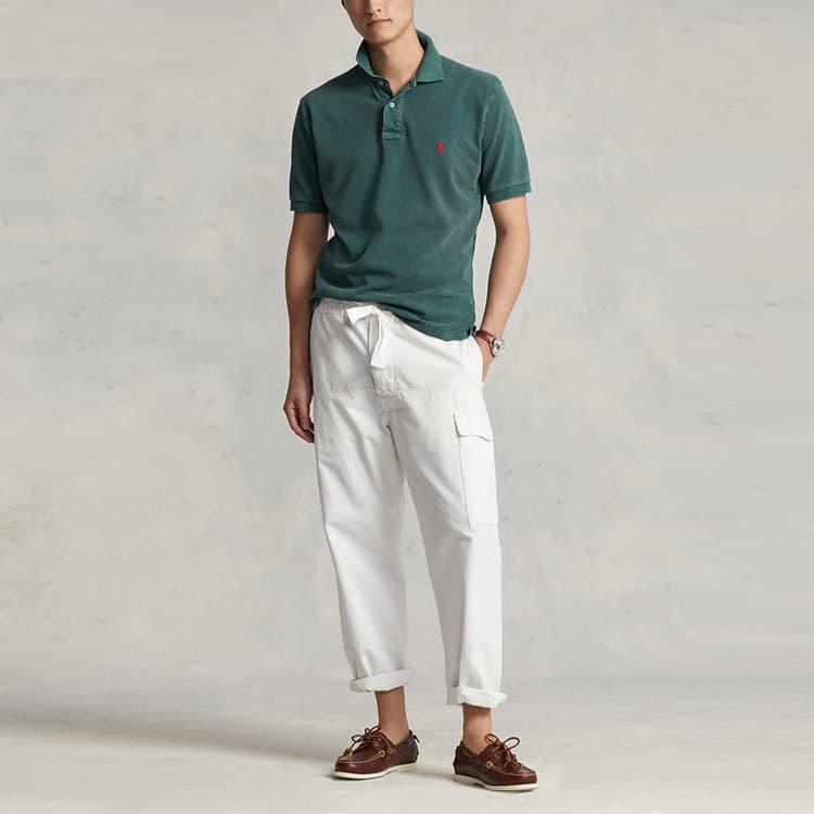 Polo Ralph Lauren Polo Shirt Initial Version Green