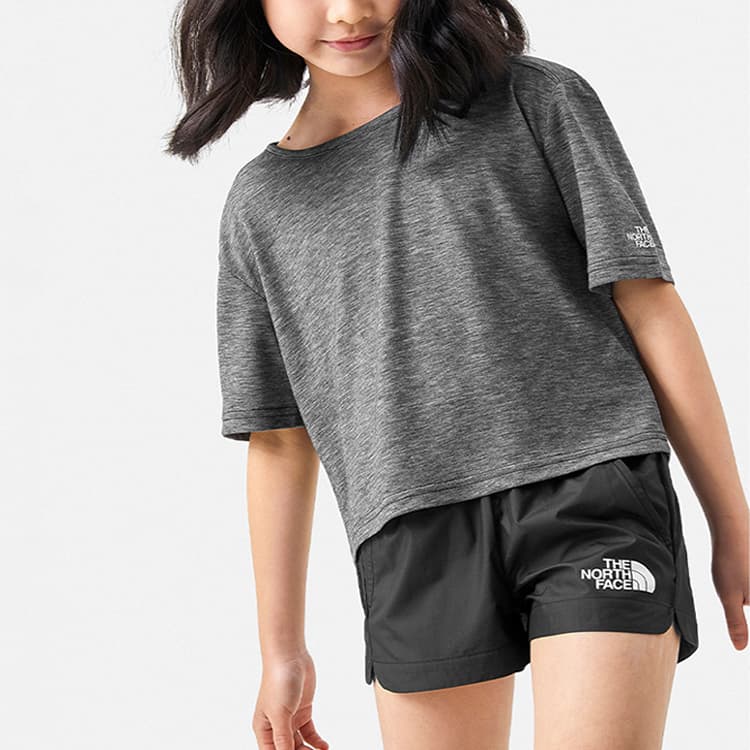 THE NORTH FACE SS23 T Shirt Kids' Gray