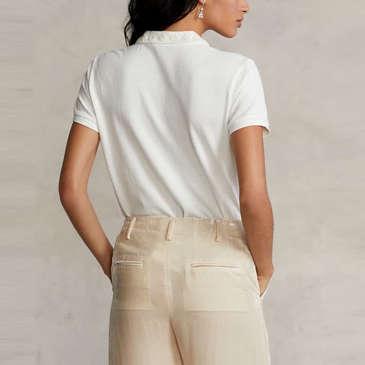 Polo Ralph Lauren SS22 Polo Shirt Classic Version White