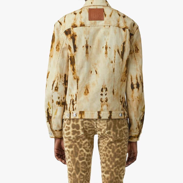 Burberry SS22 Denim Jacket Yellow