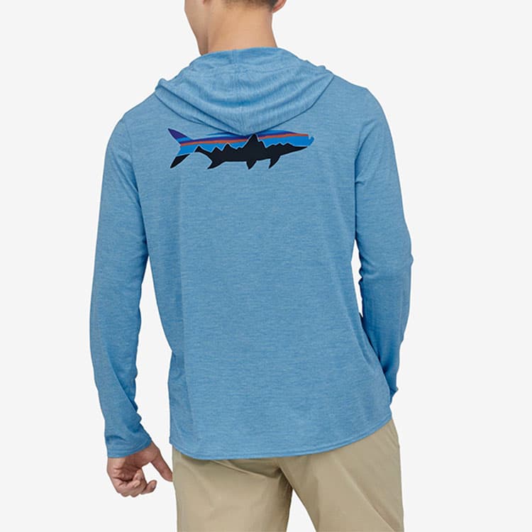 Patagonia Capilene® Cool Daily Graphic Hoody Relaxed Fit Sweatshirt