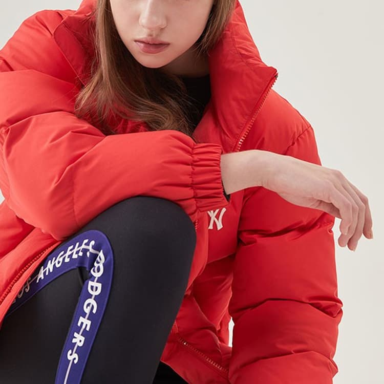 MLB Down Jacket Short Red