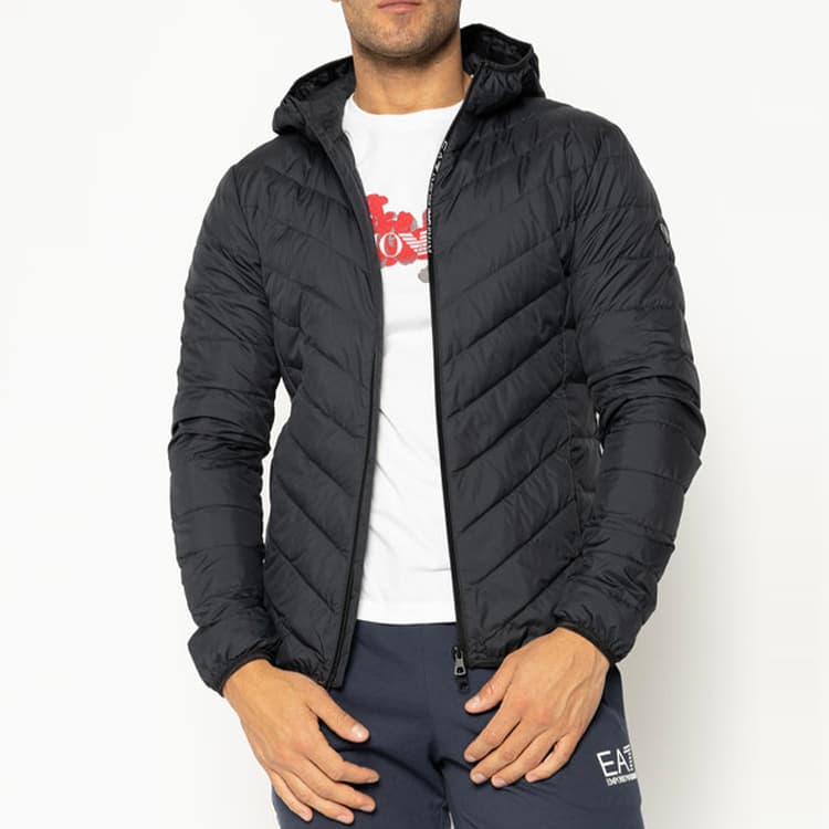 EMPORIO ARMANI EA7 Down Jacket Night Blue