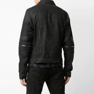 AMIRI Denim Jackets Black Lapel Moderate