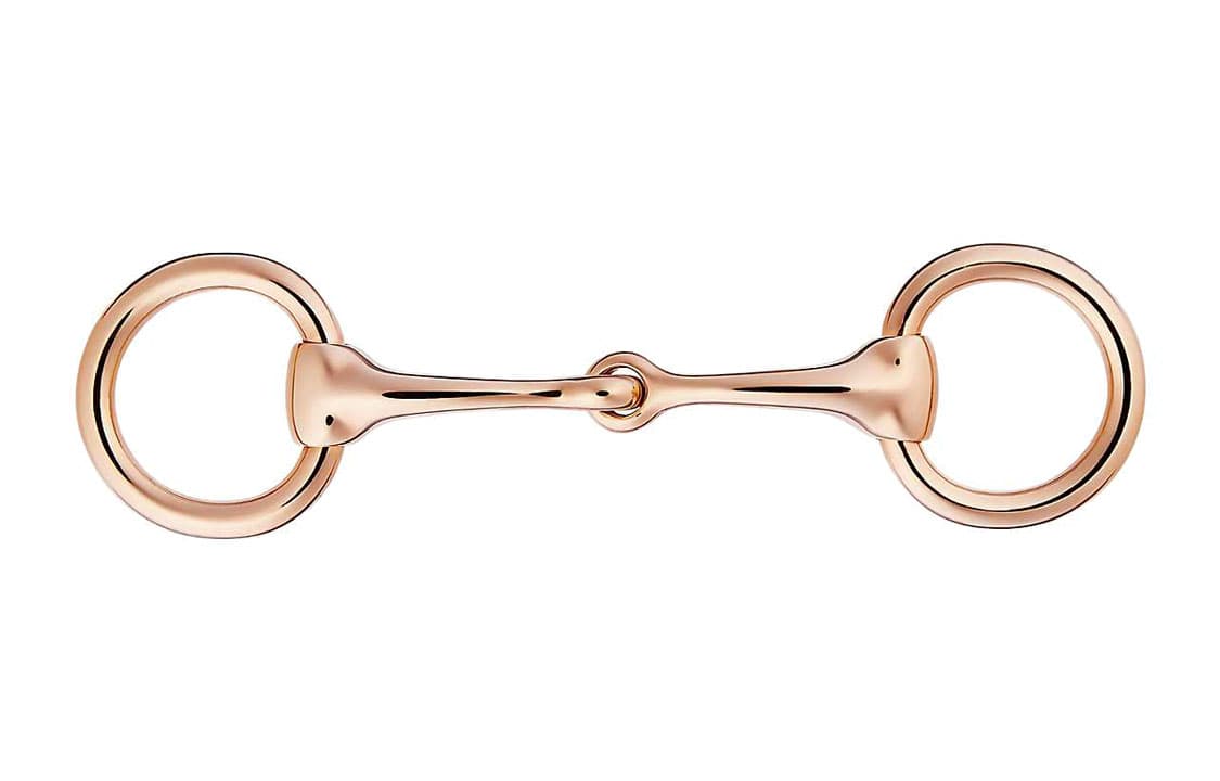 HERMES Mini Mors Twilly Accessories Rose Gold Rose Gold