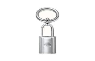 HERMES Kelly Twilly Accessories Silver
