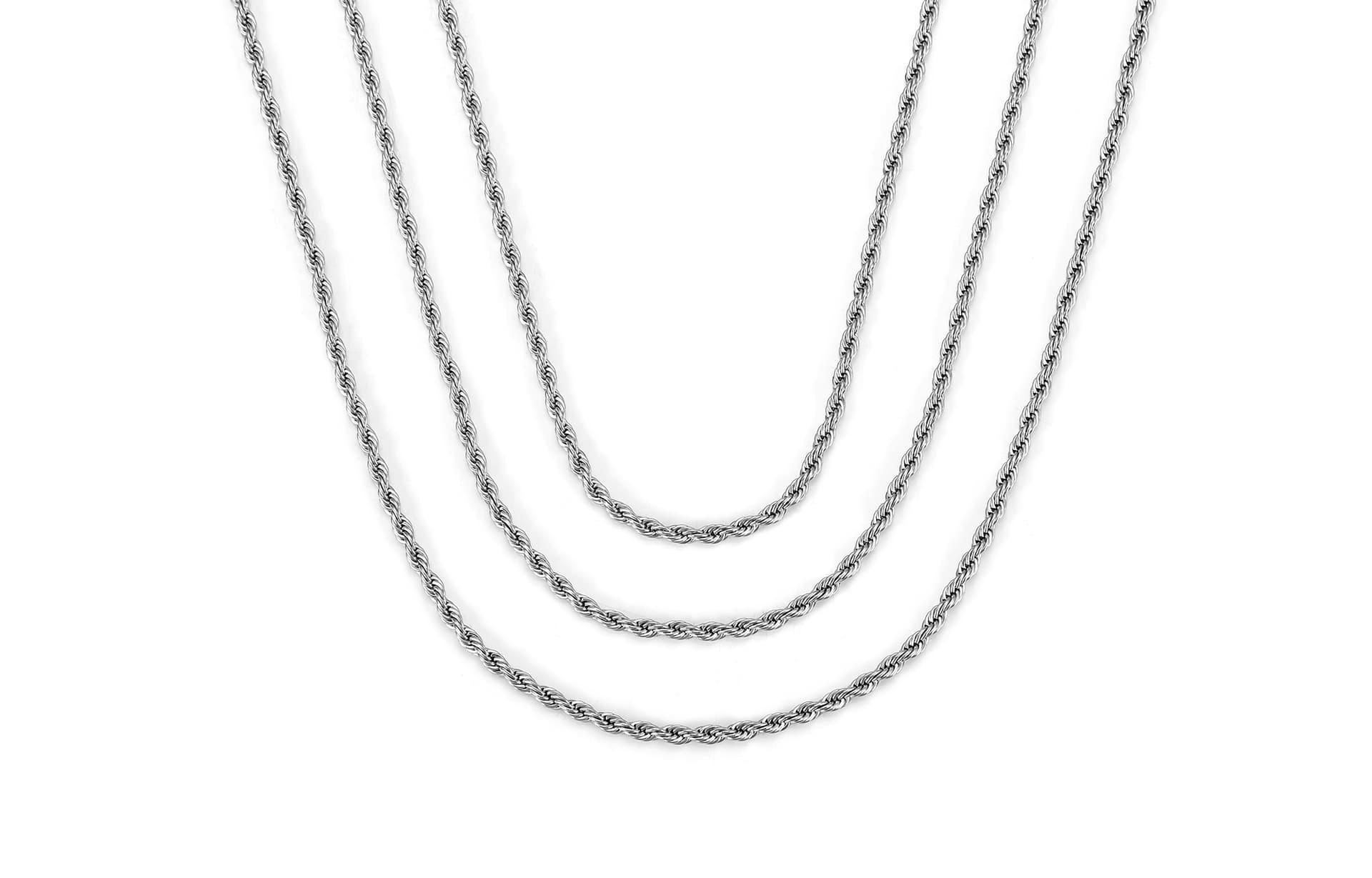 Zeroline Necklaces Twist Chain