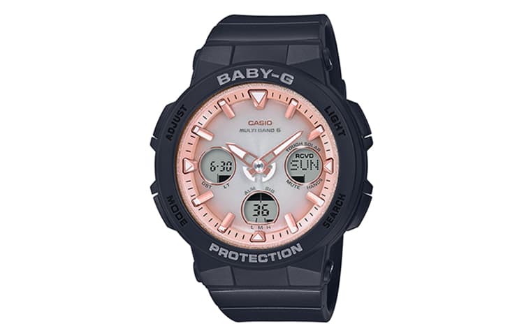 CASIO BABYG White Watch Black Strap