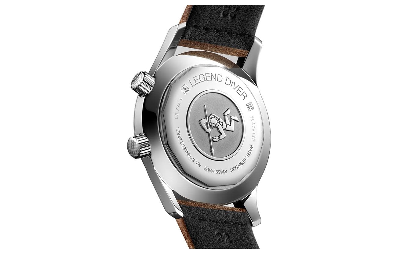 LONGINES Automatic Mechanical Movement Watch 42mm Coffee Watch Dial Stainless Steel Case