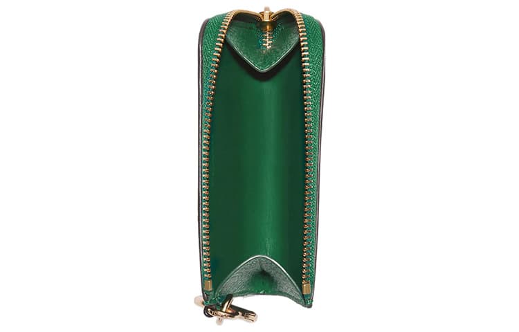 COACH Card Case Wallet, Card Holder Green