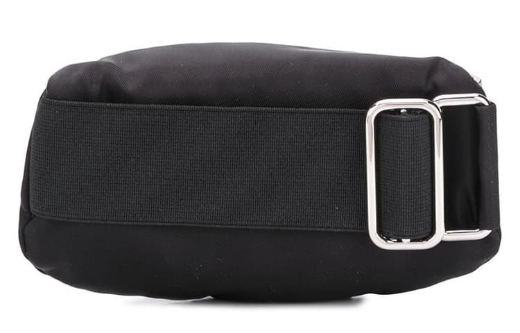 PRADA Wristband Type Nylon Clutch Mini Black