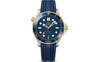OMEGA Seahorse Collection 300m Diving Watch Automatic Mechanical Movement Watch 42mm Blue Dial