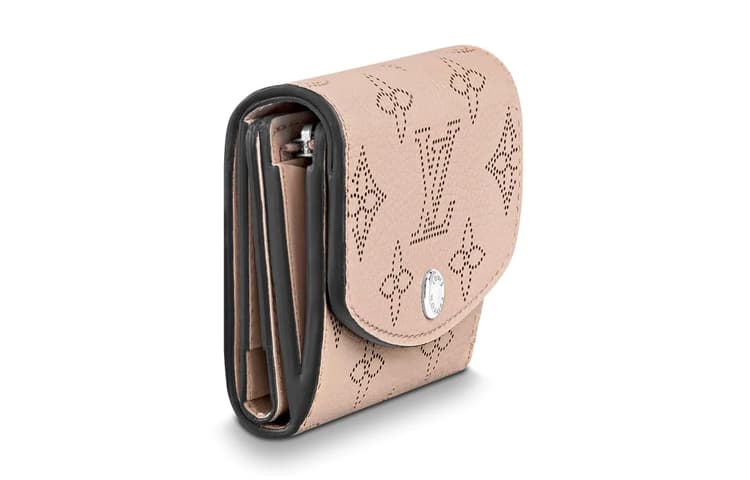 LOUIS VUITTON Calfskin Wallet Pink
