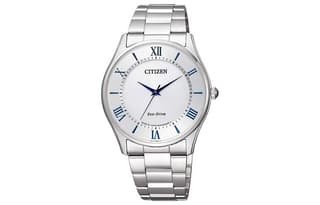 CITIZEN Ecology Drive Collection Eco Drive Solar Quartz Movement Stainless Steel Strap