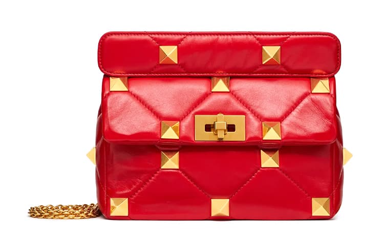 Valentino Sheepskin Crossbody Bag, Shoulder Bag Red Gift Set(Basic Set+Box+Shopping Bag)