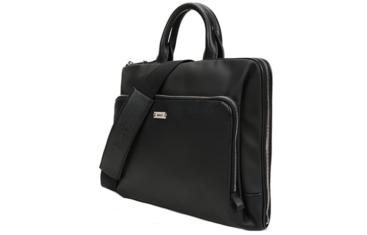 BALLY Canvas With Handbag, Briefcase Black