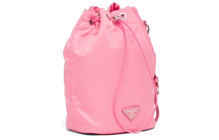 PRADA Nylon Makeup Bag Toiletry Bag Begonia Pink