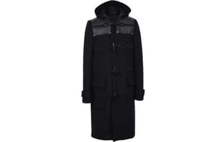 Givenchy Black Hooded Moderate Straight Fit