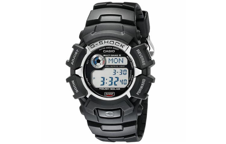 CASIO Men DIGITAL Series 46.4mm Gray Watch GW23101 Black Strap