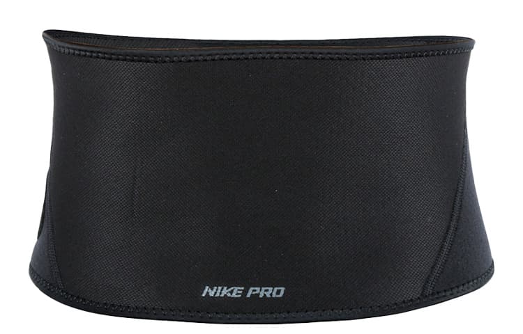 Nike Polyamide Back Support Braces Black