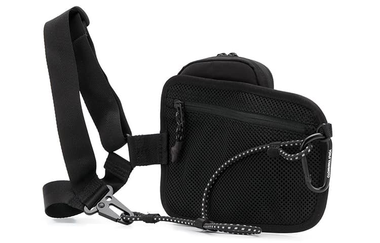 Y 3 Polyester Shoulder Bag Black