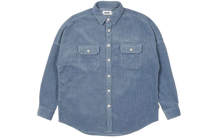 PALACE Washed Drop Shoulder Cord Shirt