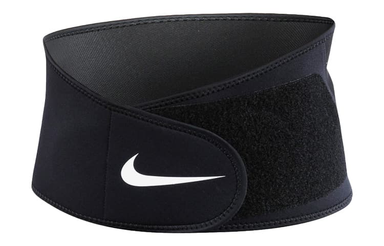 Nike Polyamide Back Support Braces Black S