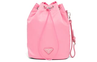 PRADA Nylon Makeup Bag Toiletry Bag Begonia Pink