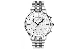 TISSOT Kason Zen I Collection Quartz Movement 50m Waterproof Watch 41mm White Dial Stainless Steel Case