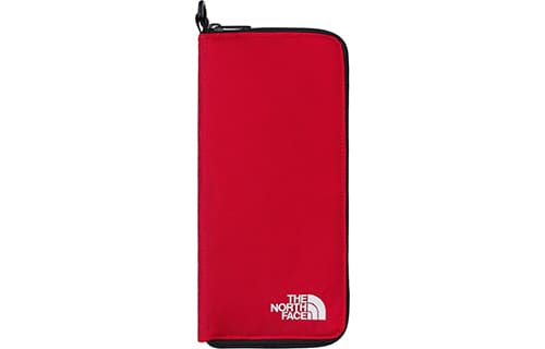 Supreme X The North Face/THE NORTH FACE Supreme SS19 Embroidery Makeup Bag Wallet Clutch Regular Red