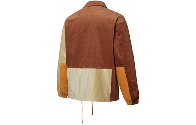 PUMA Cord Coach Jackets Coffee Lapel Moderate Other