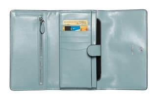 COACH Phone Cellphone Pouches Ocean Green