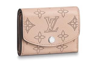 LOUIS VUITTON Calfskin Wallet Pink