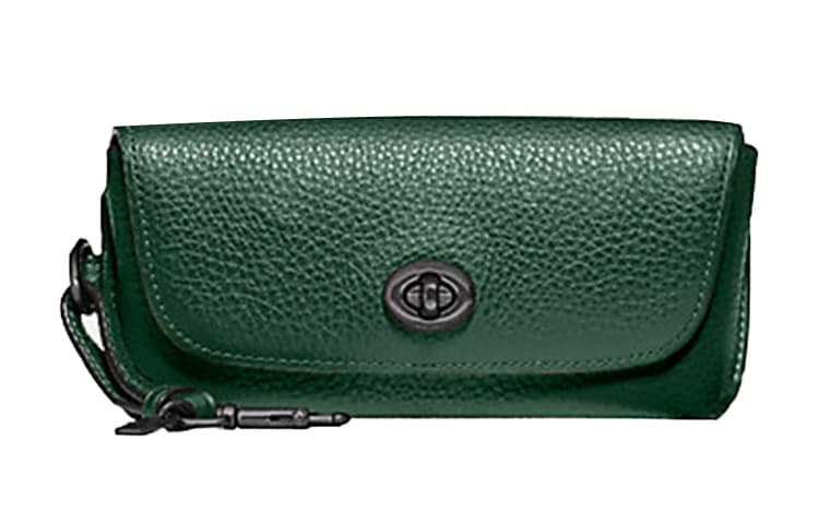 COACH Sunglass Case Eyeglass Pouches Jasper Jasper