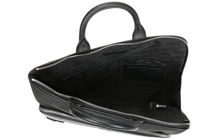 BALLY Canvas With Handbag, Briefcase Black