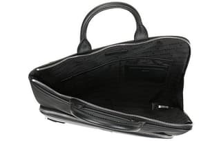 BALLY Canvas With Handbag, Briefcase Black