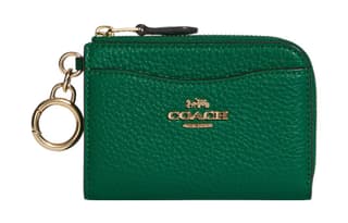 COACH Card Case Wallet, Card Holder Green