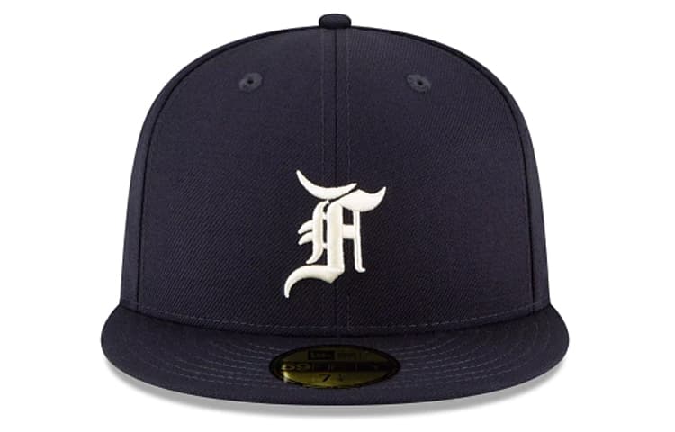 Fear Of God Essentials Baseball Caps Navy Blue