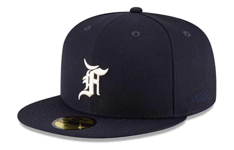 Fear Of God Essentials Baseball Caps Navy Blue Navy Blue